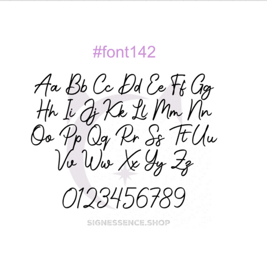 Custom Name vinyl decal label