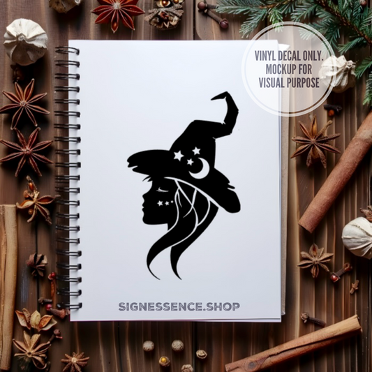 Celestial Witch vinyl decal
